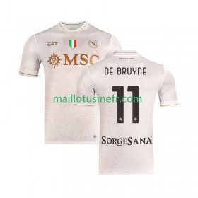 Maillot de Foot SSC Naples Kevin De Bruyne 11 Extérieur 2025-26